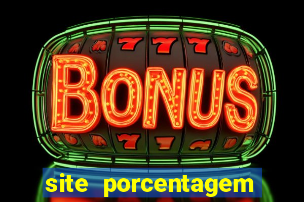 site porcentagem slots pg